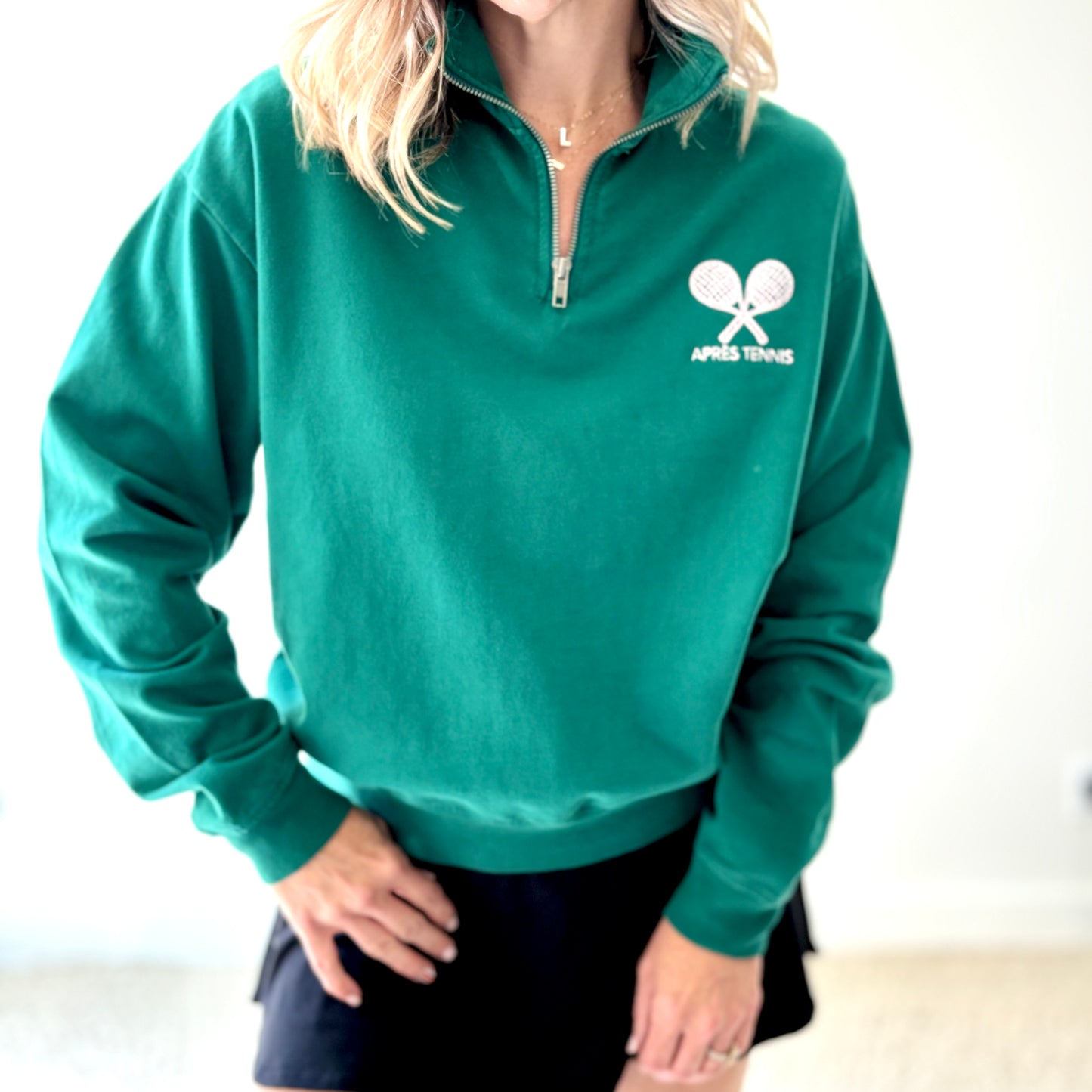 Après Tennis Quarter Zip Pullover