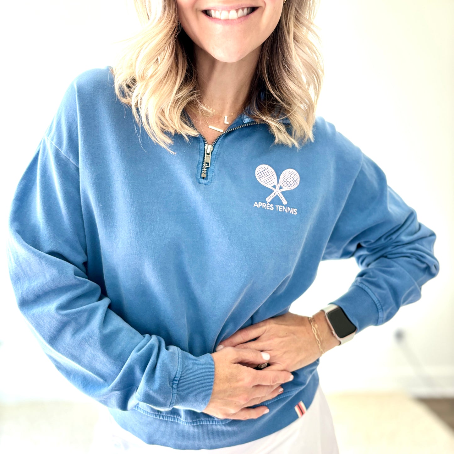 Après Tennis Quarter Zip Pullover