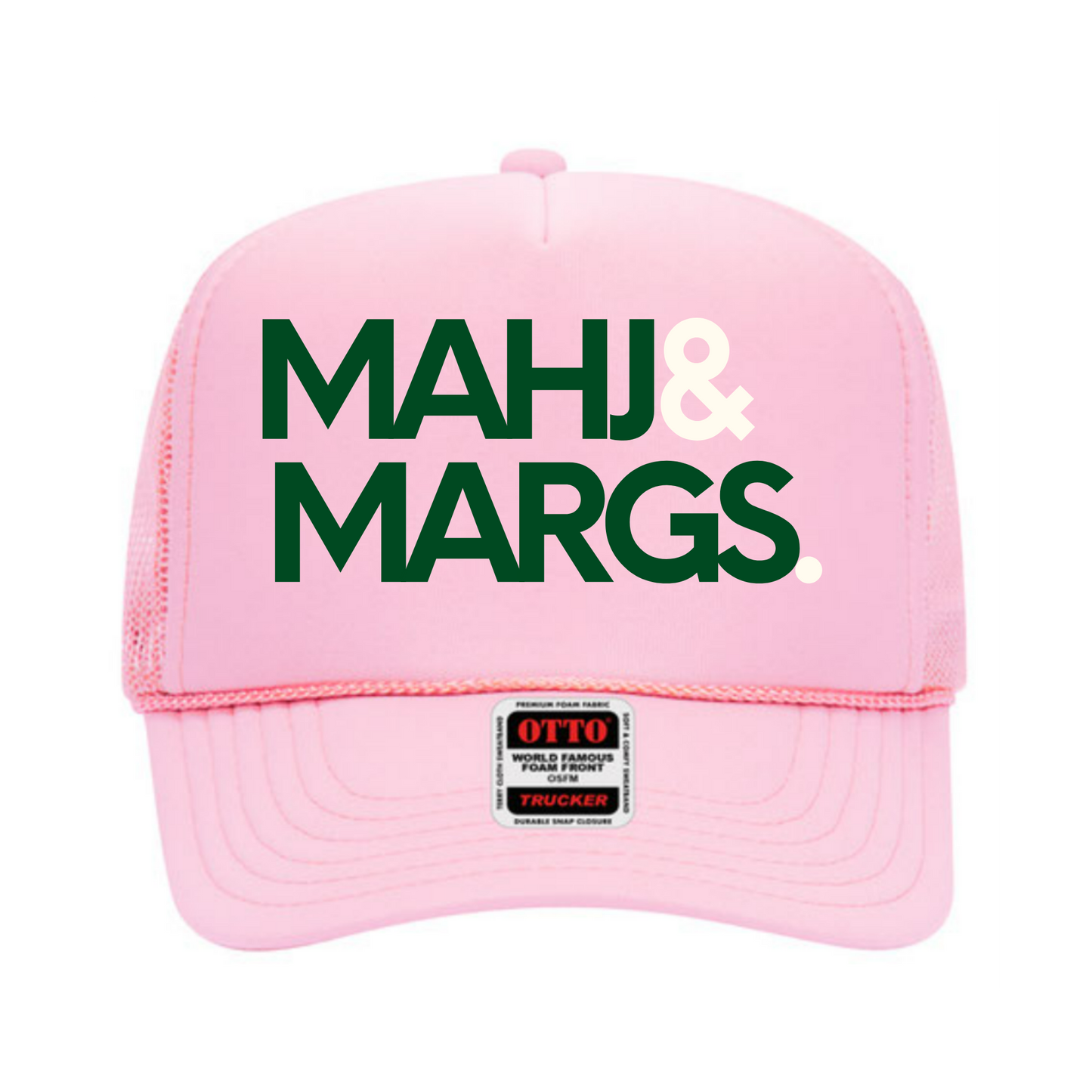 MAHJ & MARGS Mahjong & Margaritas Trucker Hat
