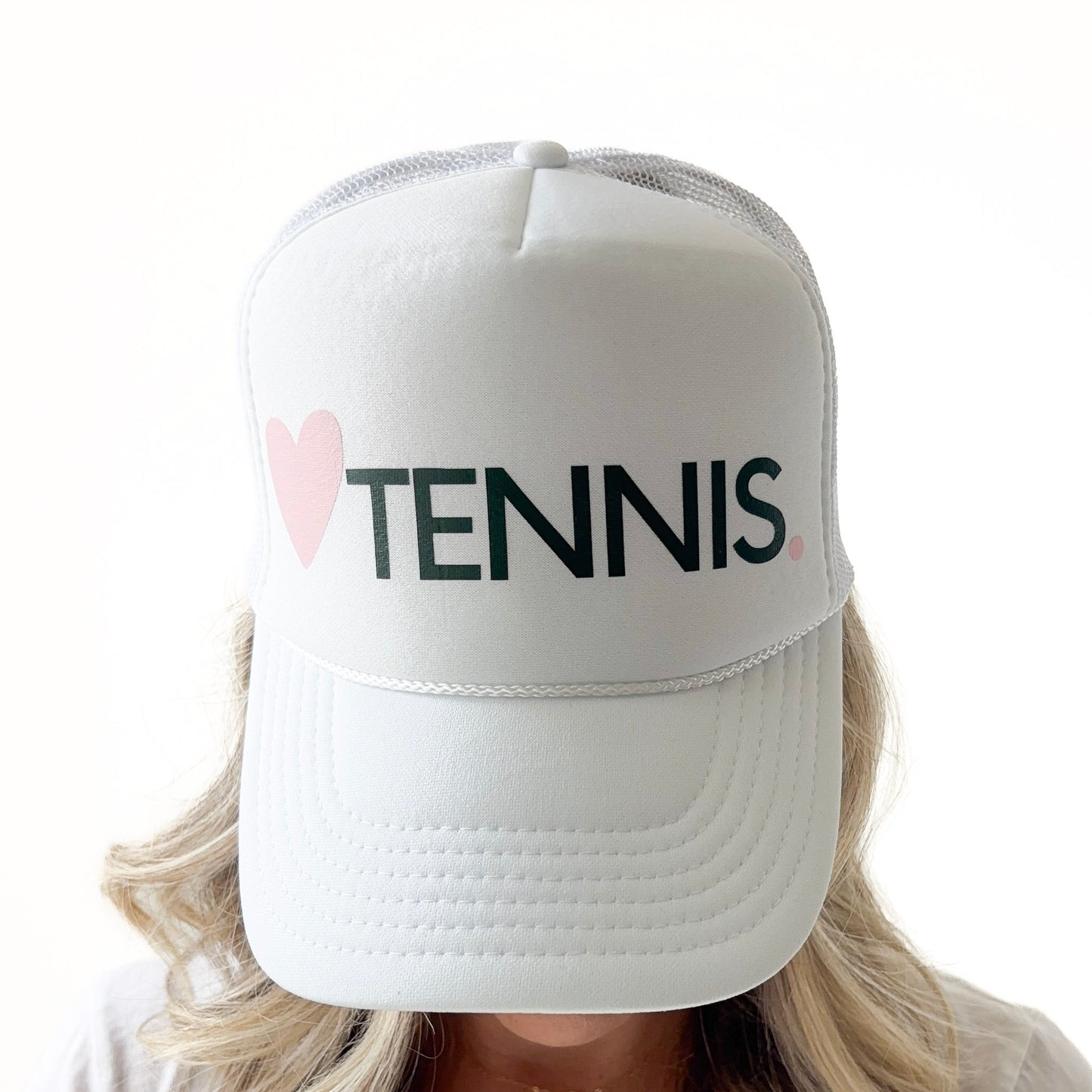 Heart TENNIS Trucker Hat