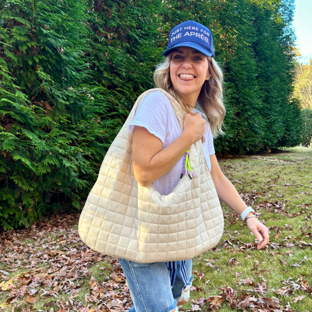 Quilted Hobo Puffer Bag