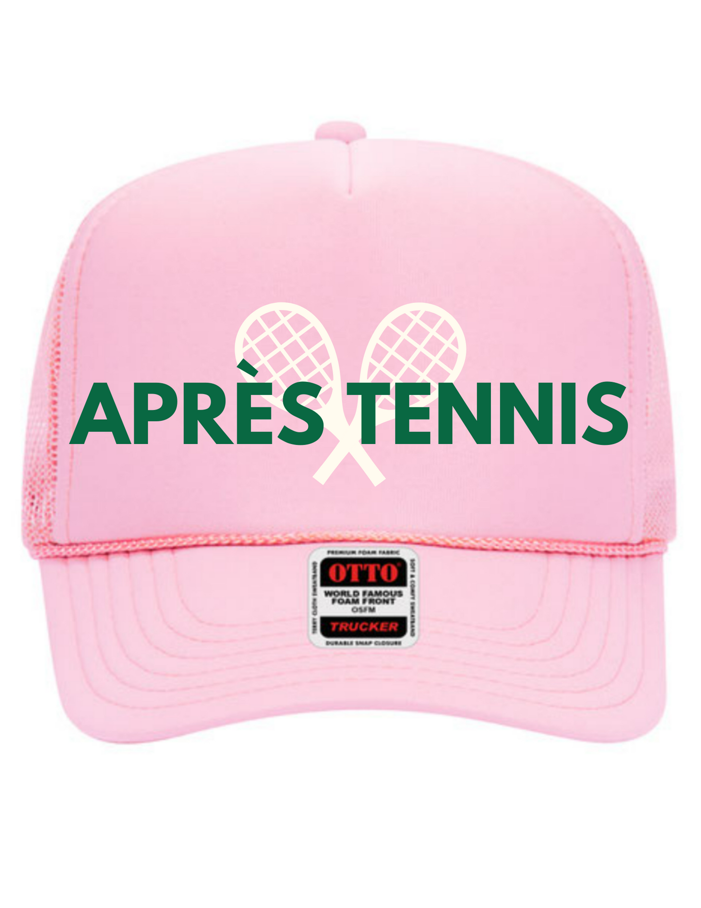 Après Tennis High Profile Trucker Hat