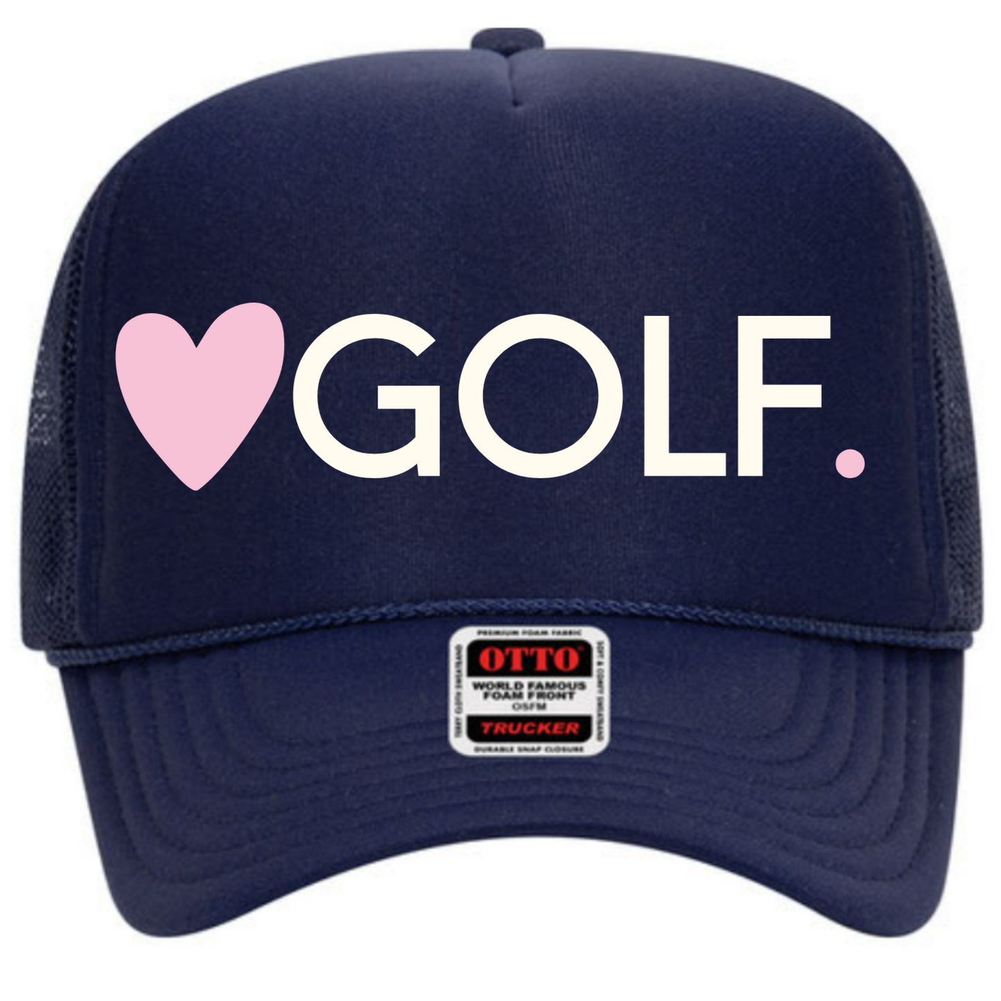 Heart GOLF Trucker Hat
