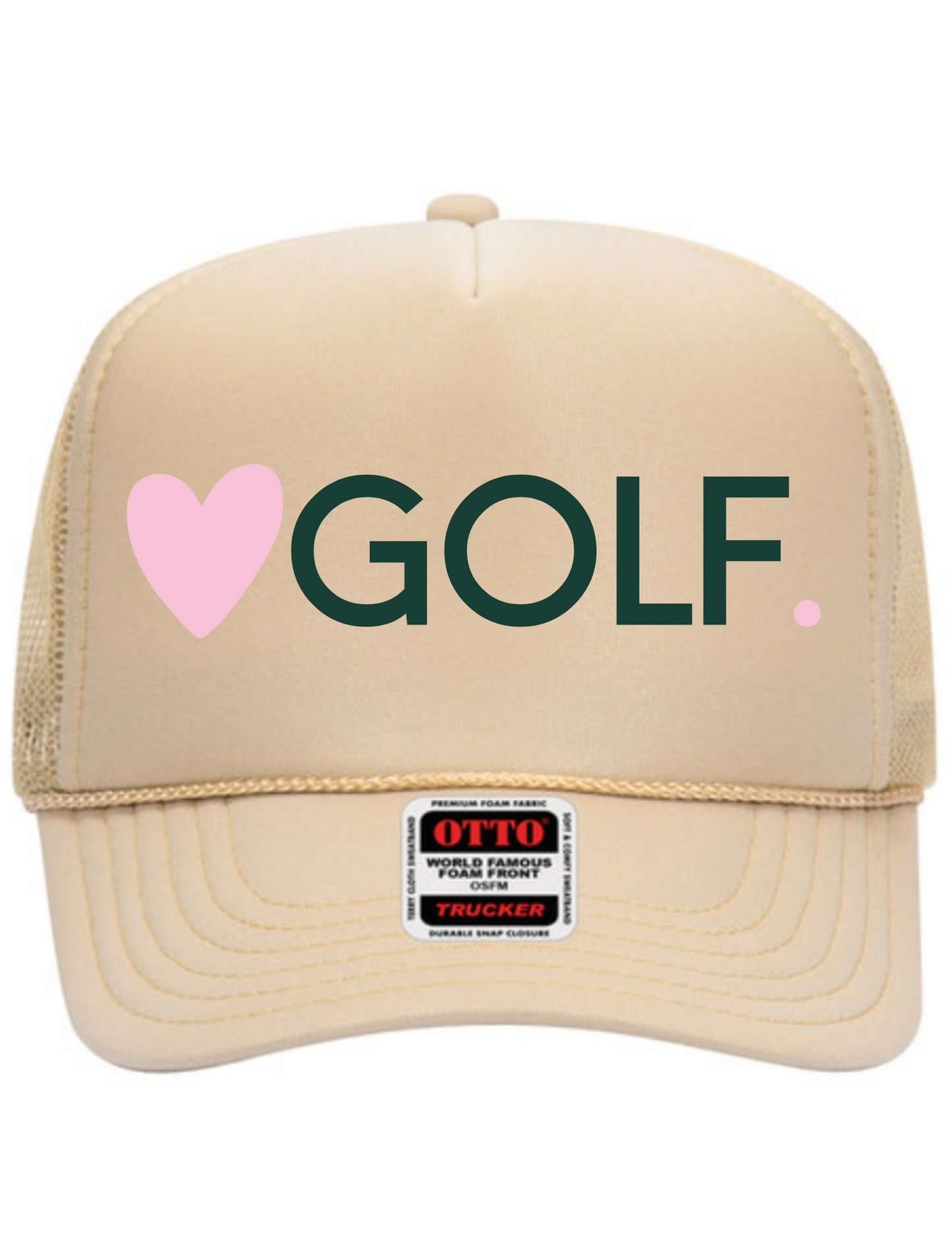 Heart GOLF Trucker Hat