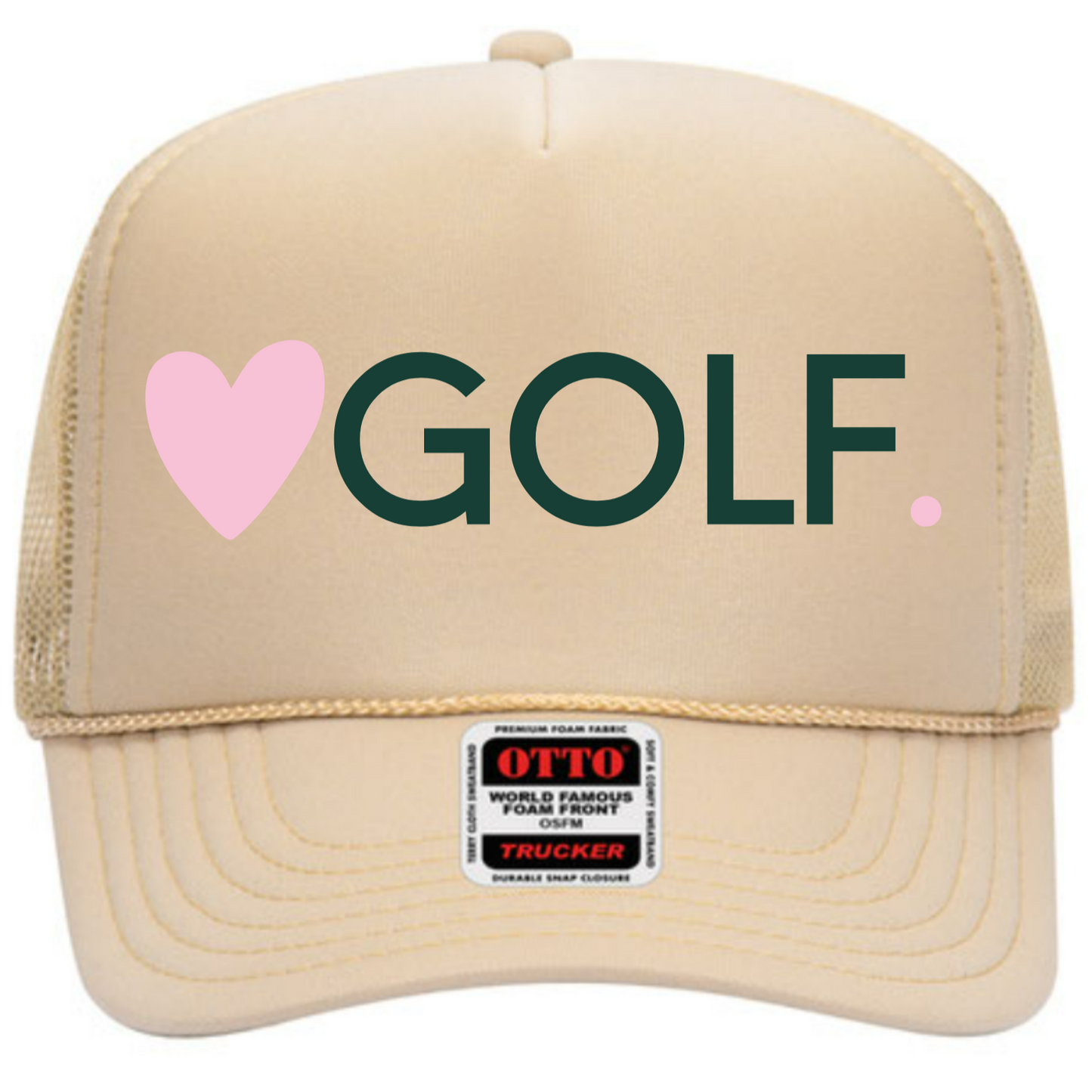 Heart GOLF Trucker Hat