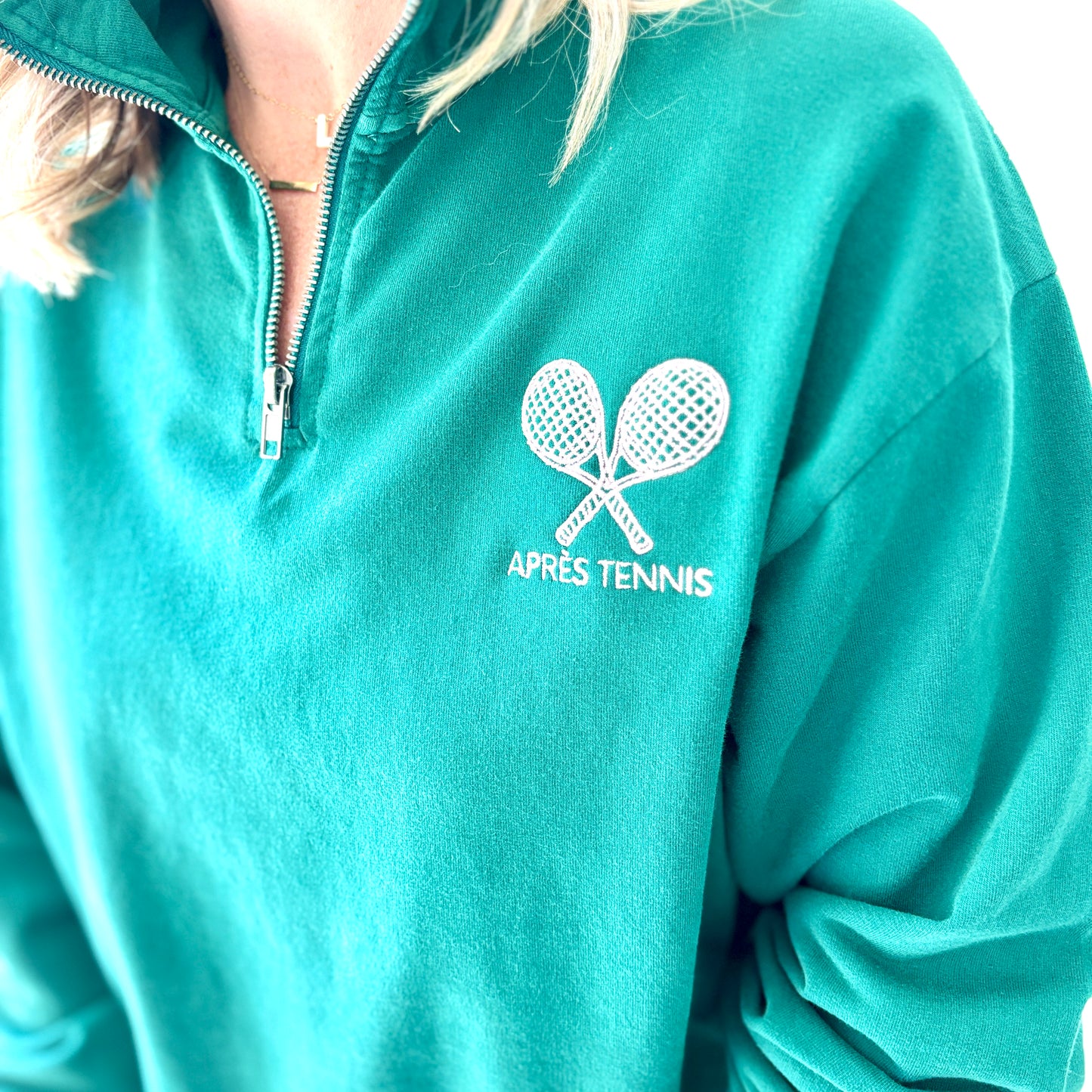 Après Tennis Quarter Zip Pullover