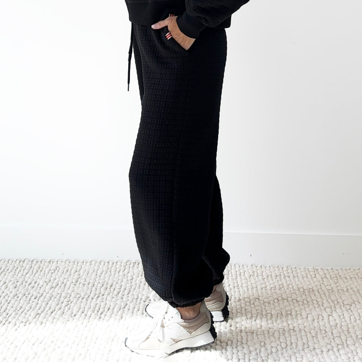 Sweatpants String Textured Drawstring Sweatpant – the après allstars