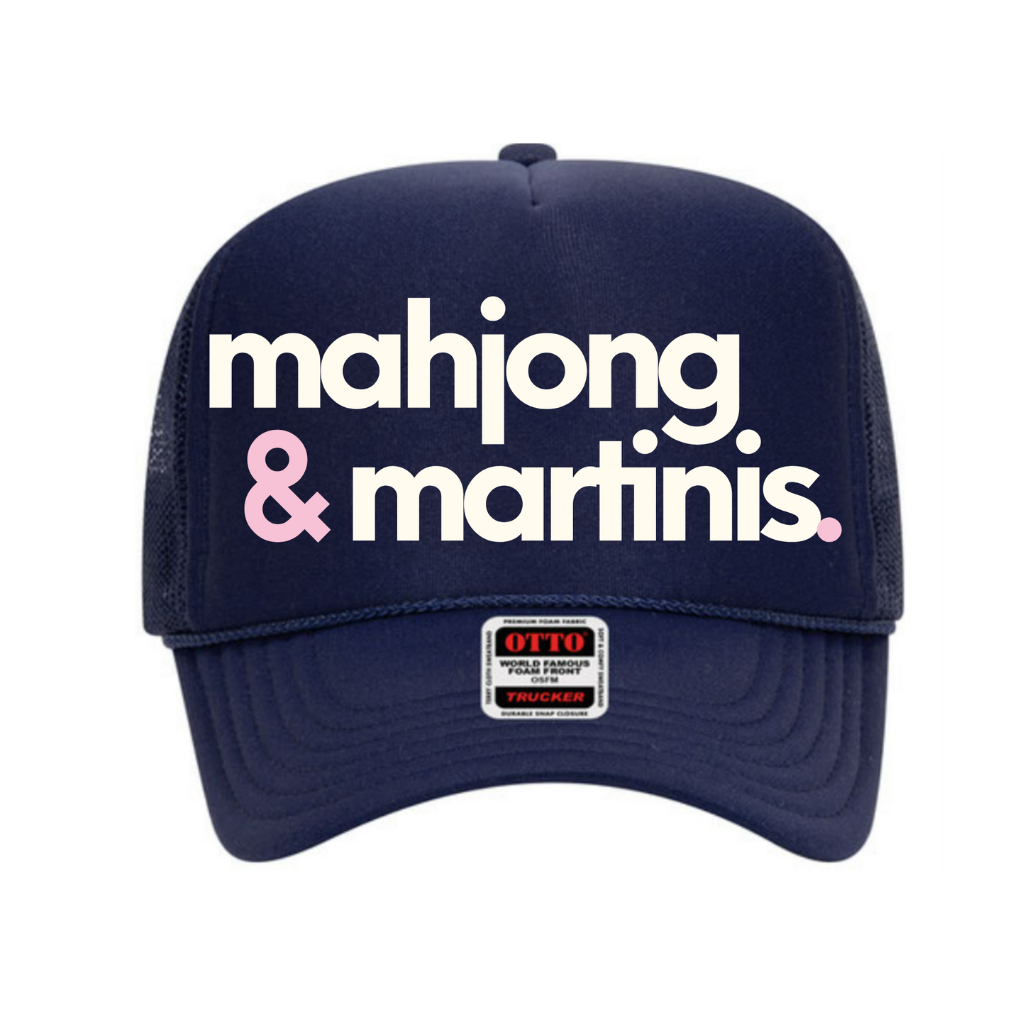 Mahjong & Martinis Trucker Hat