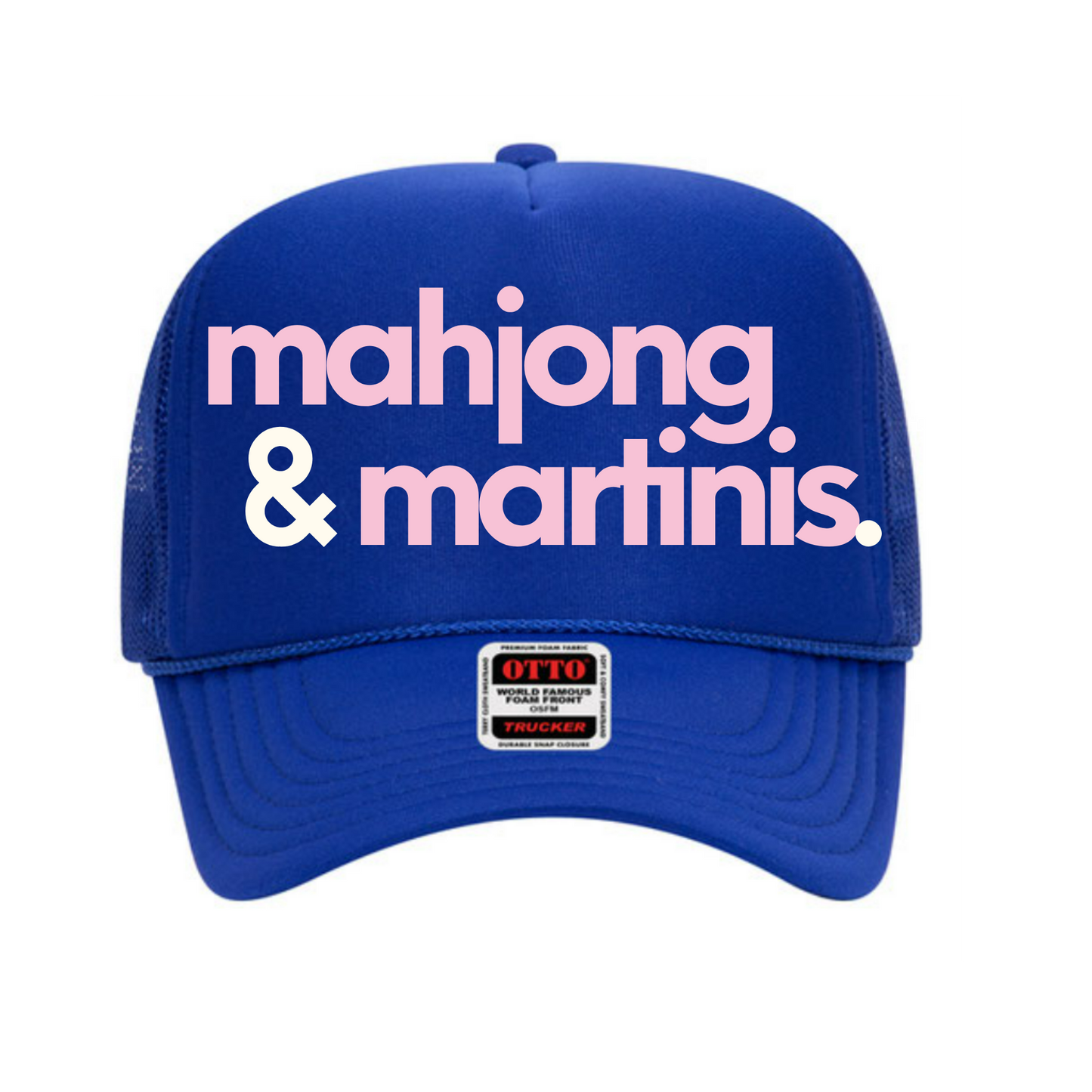 Mahjong & Martinis Trucker Hat