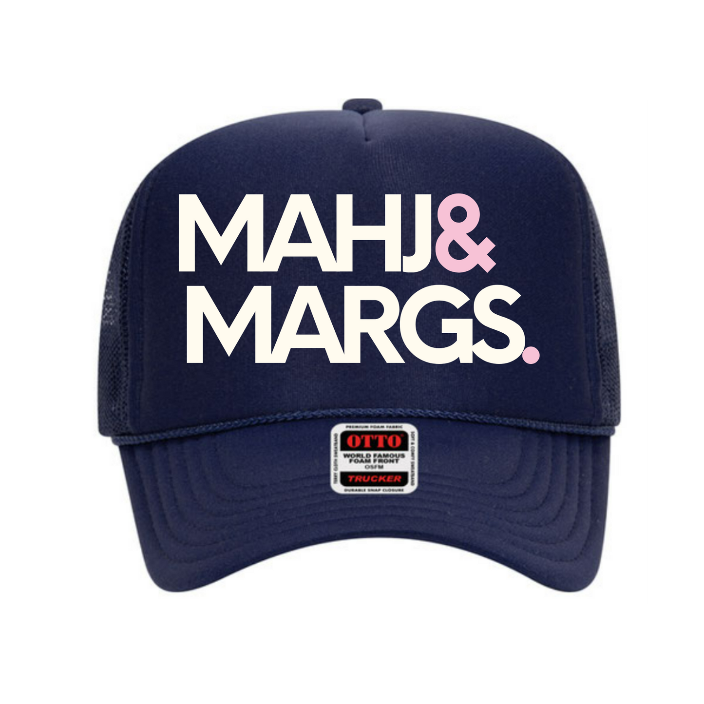 MAHJ & MARGS Mahjong & Margaritas Trucker Hat