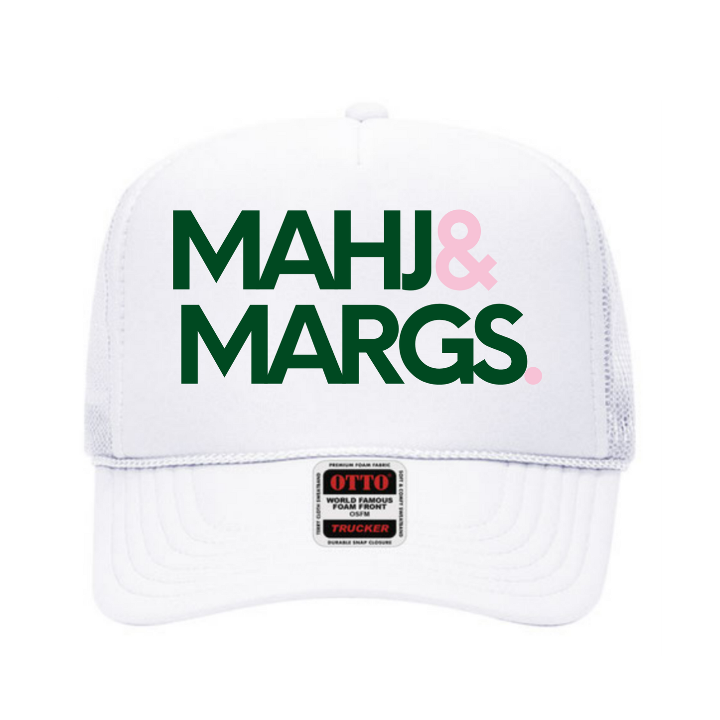 MAHJ & MARGS Mahjong & Margaritas Trucker Hat