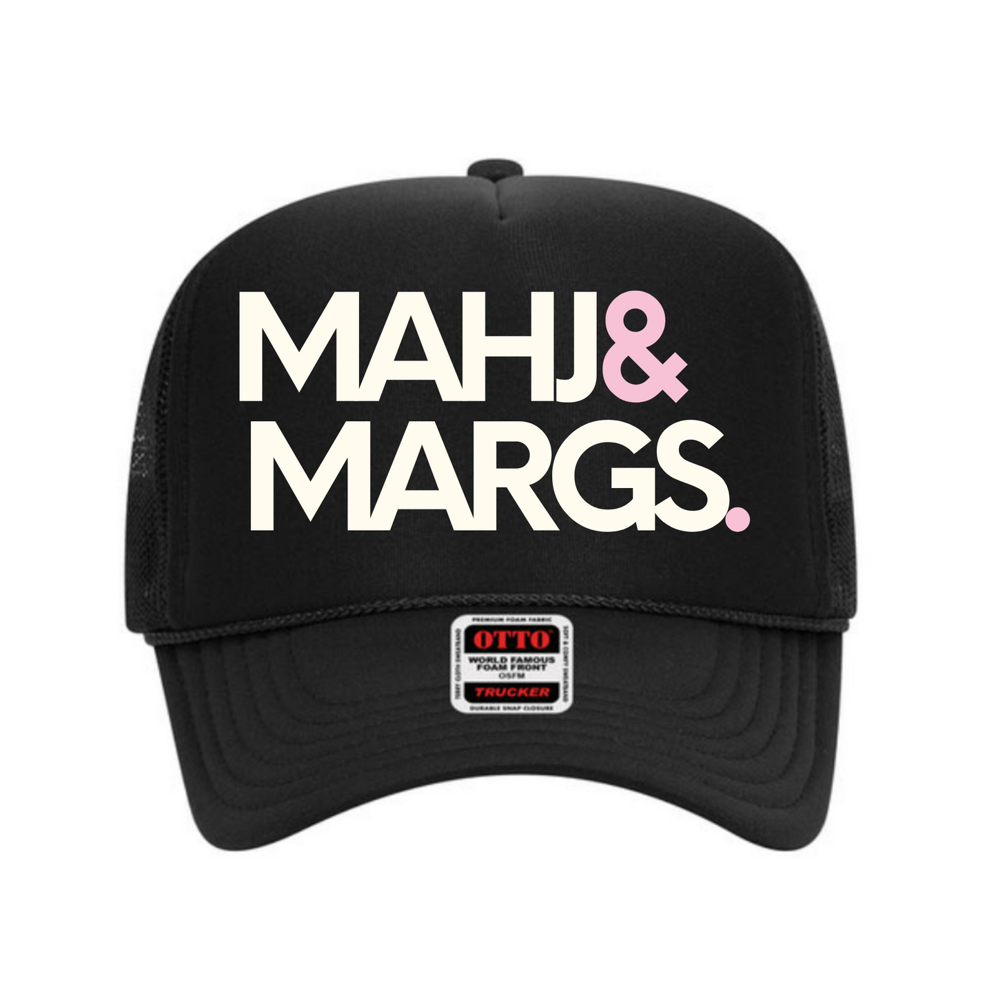 MAHJ & MARGS Mahjong & Margaritas Trucker Hat