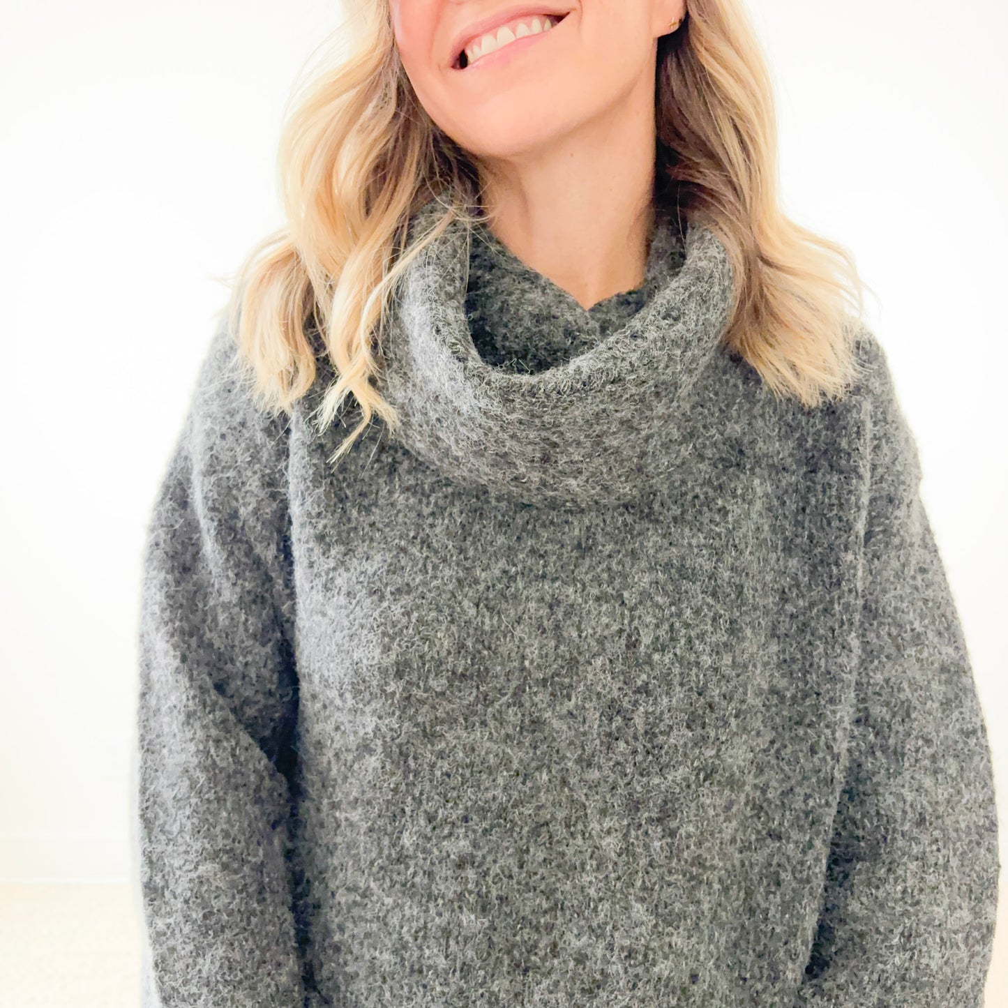 SALE Cowl Neck Sweater