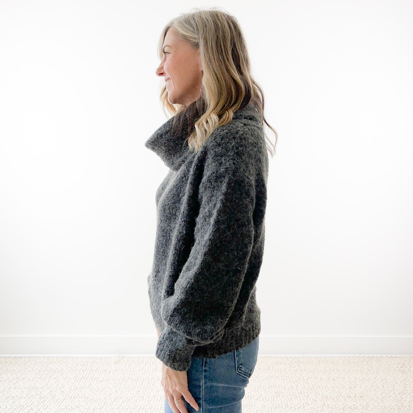 SALE Cowl Neck Sweater