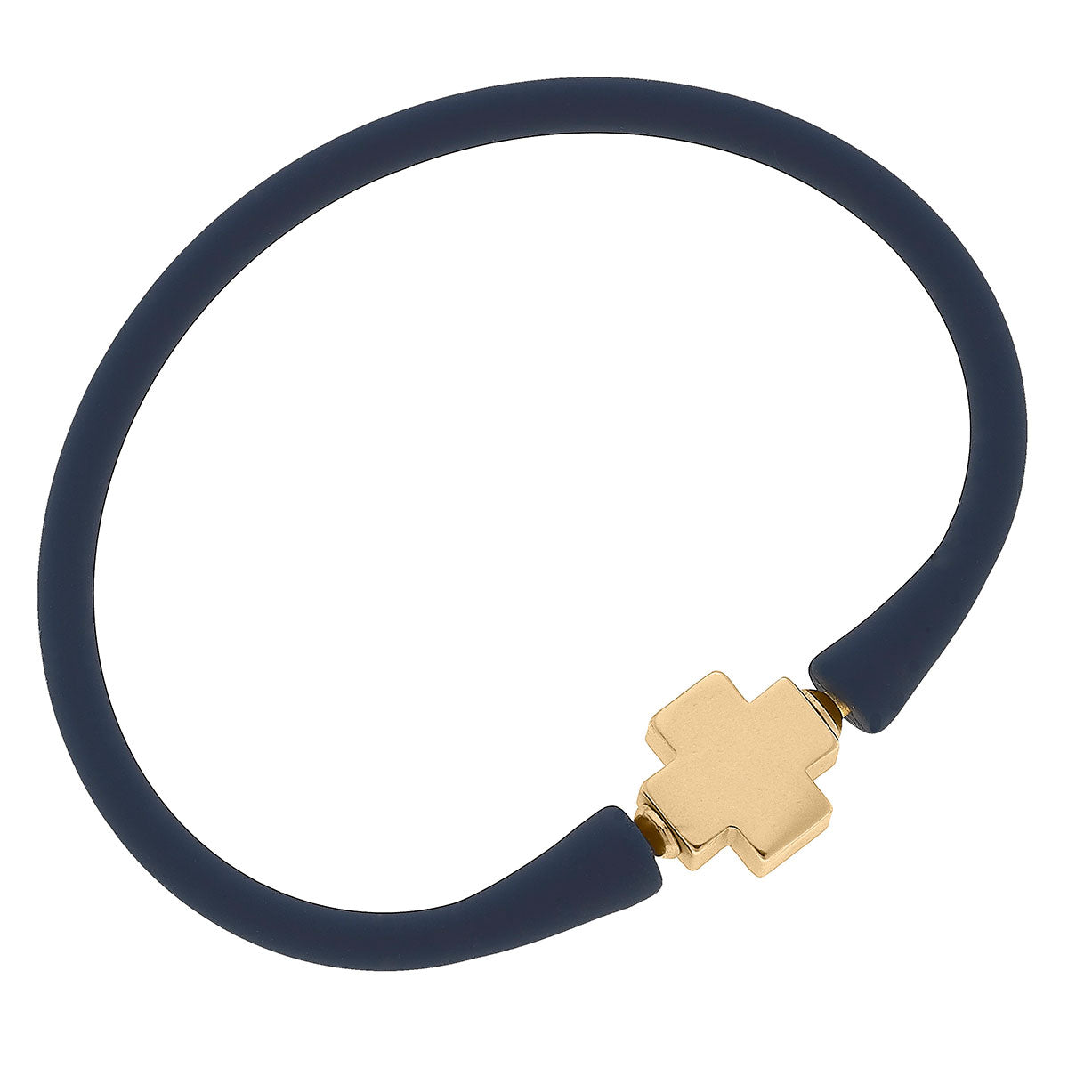 SALE Gold cross stretch bracelet