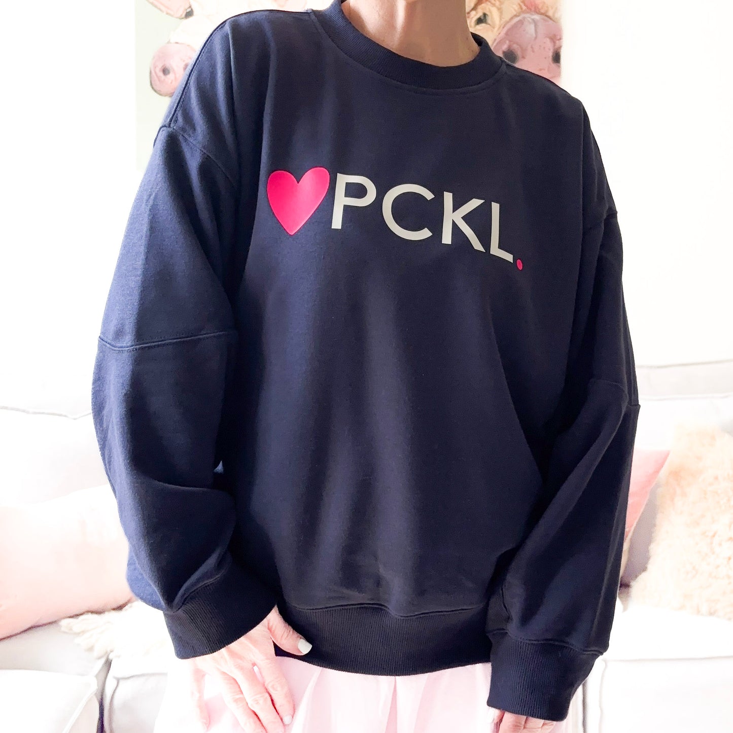 Heart PCKL French Terry Crewneck Sweatshirt