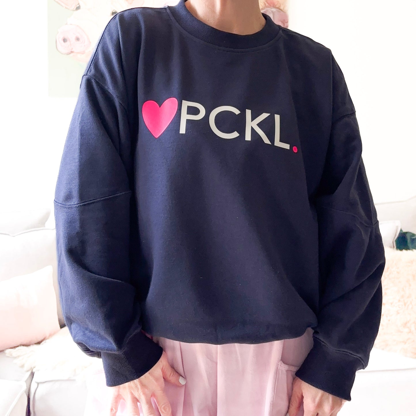 Heart PCKL French Terry Crewneck Sweatshirt