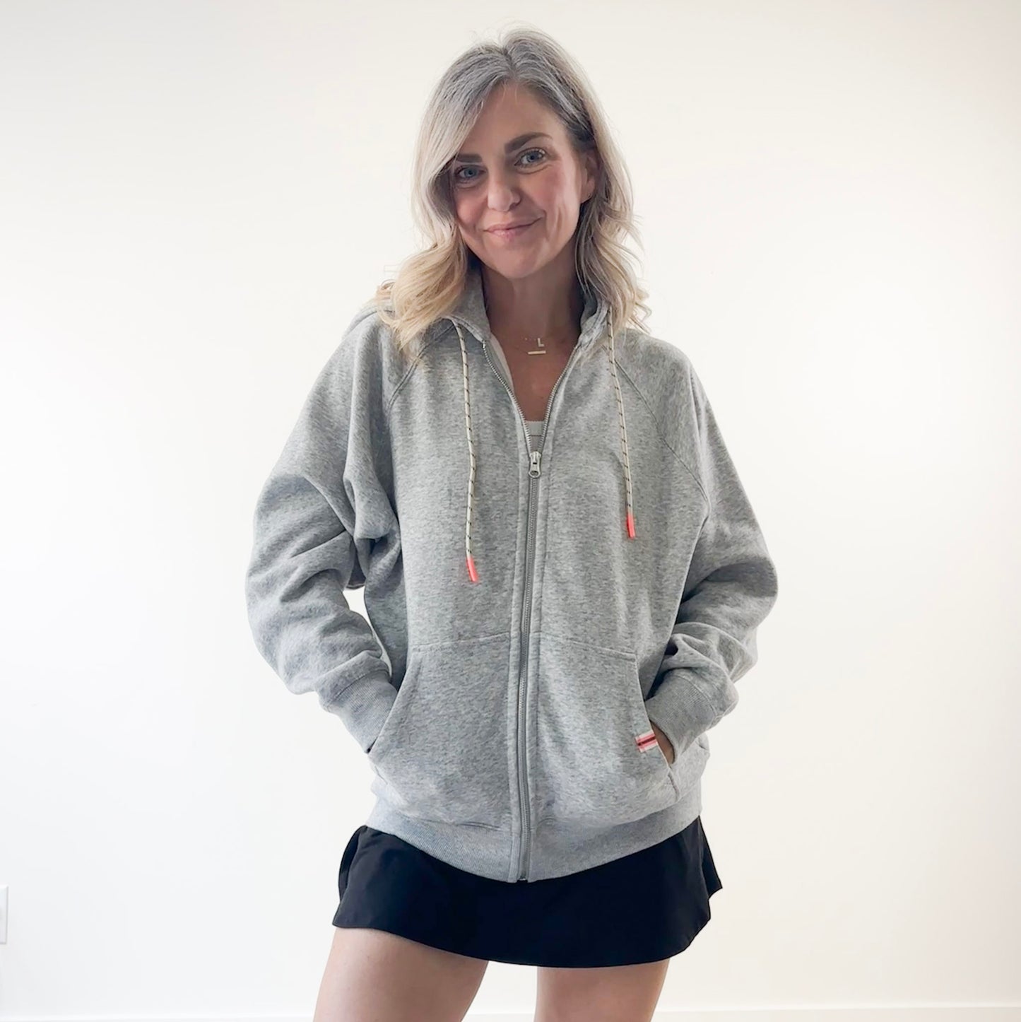 Heart PCKL Oversized Full Zip Fleece Jacket