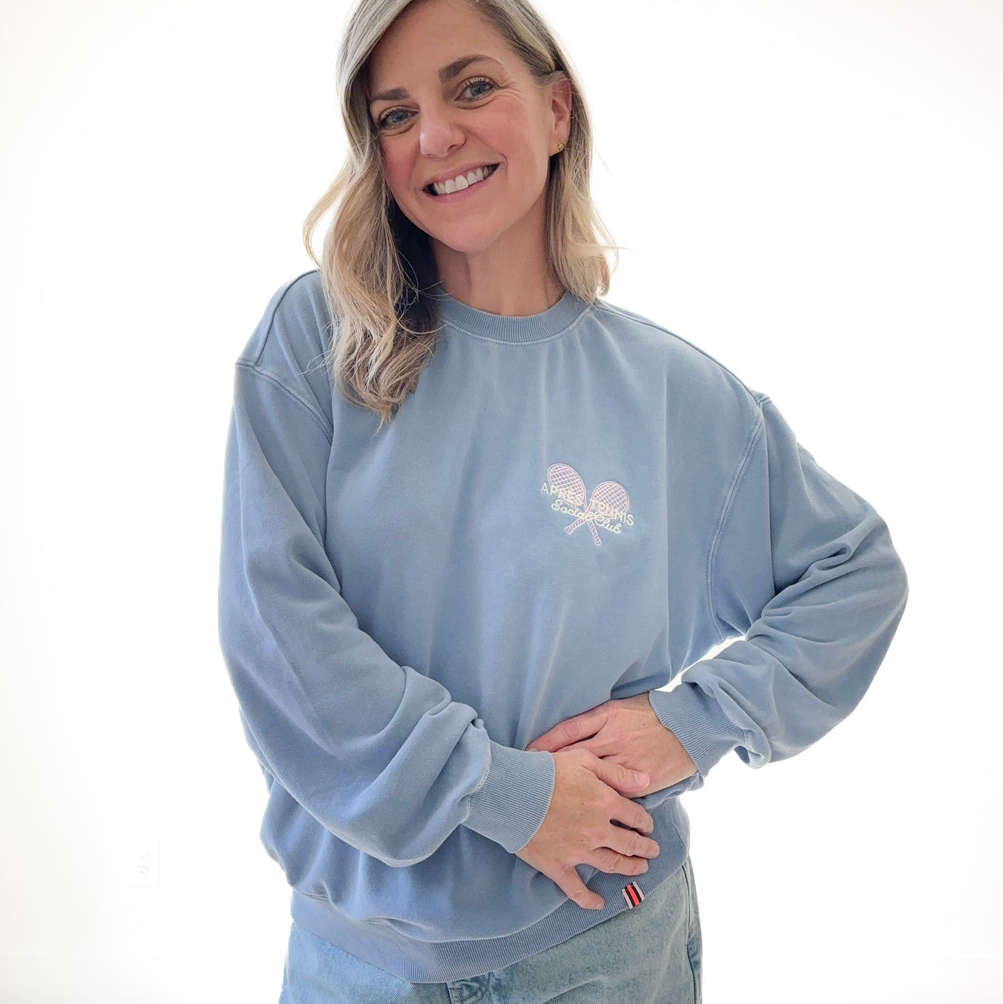 Après Tennis Social Club Crewneck Sweatshirt
