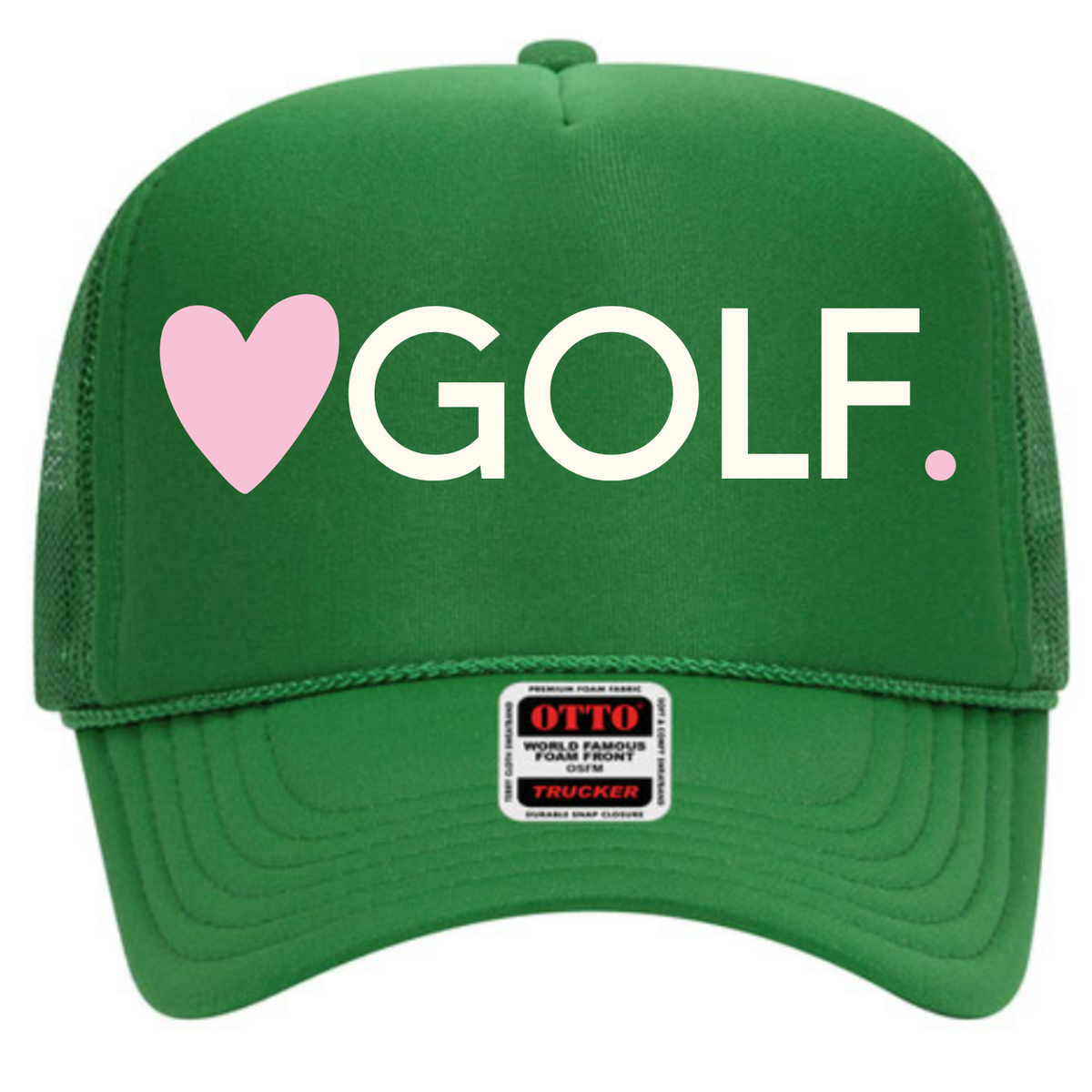 Heart GOLF Trucker Hat – the après allstars display picture 1