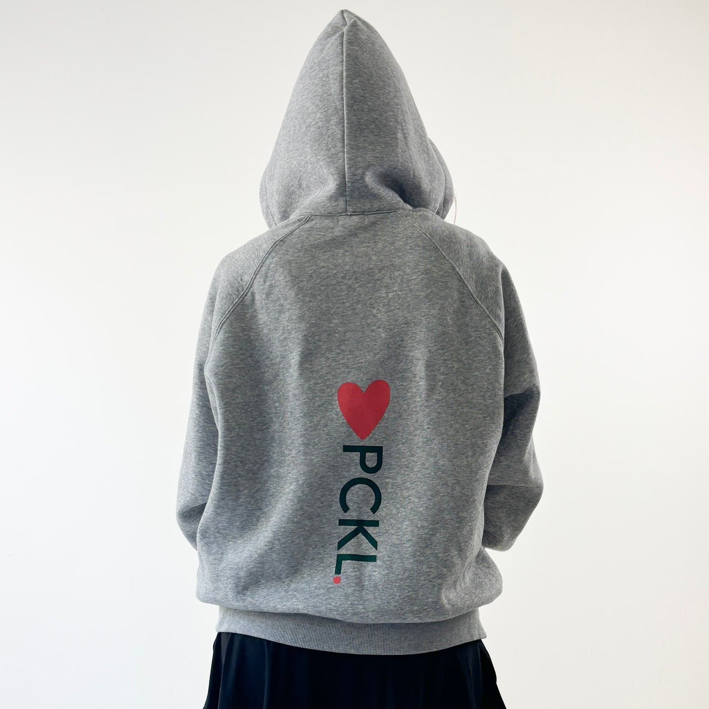 Heart PCKL Oversized Full Zip Fleece Jacket
