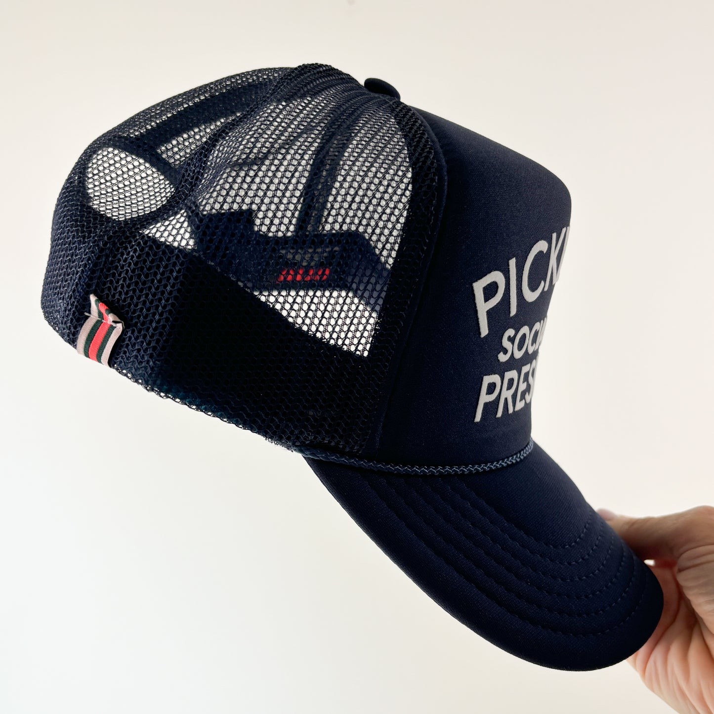 Pickleball Social Club President Mid Profile Trucker Hat